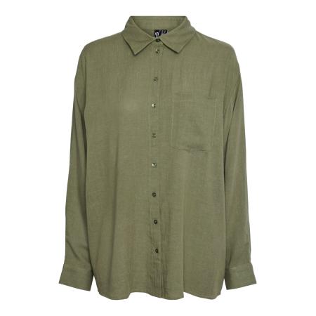 PIECES Blouse PCPia olijfgroen