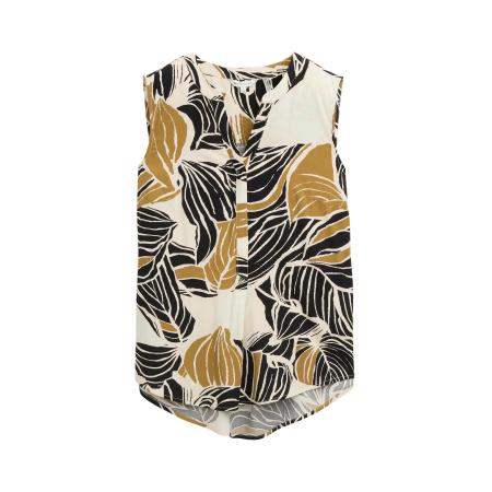 Tom Tailor TOM TAILOR Blouse nude / honing / olijfgroen / zwart