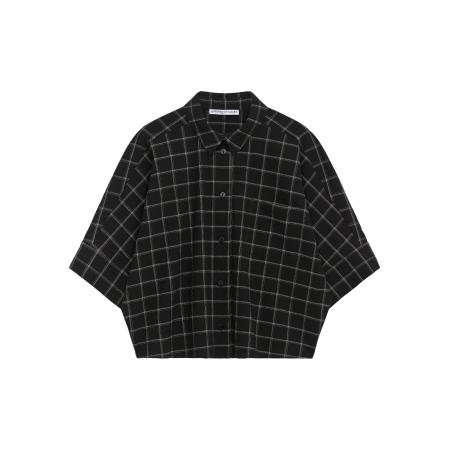 Adolfo Dominguez Adolfo Dominguez Blouse grijs / zwart