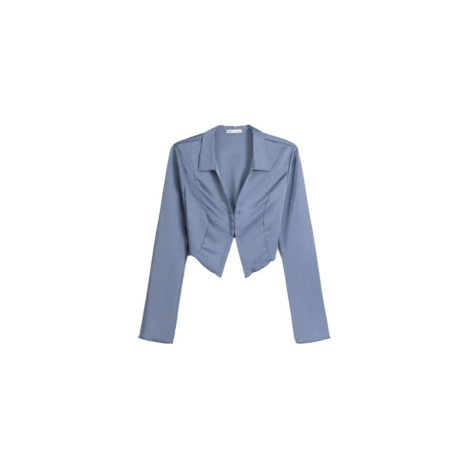 Bershka Bershka Blouse duifblauw -