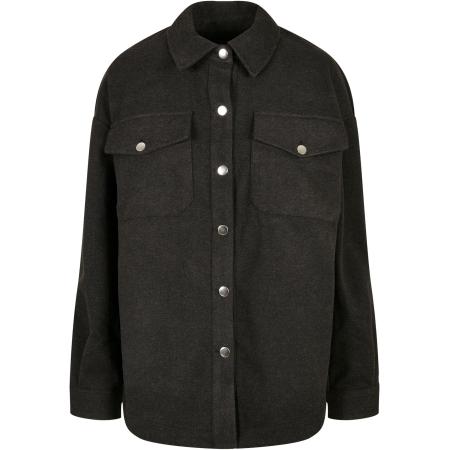 Urban Classics Urban Classics Blouse antraciet