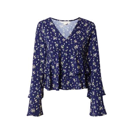 Aeropostale AÉROPOSTALE Blouse ultramarine blauw / geel / riet / wit