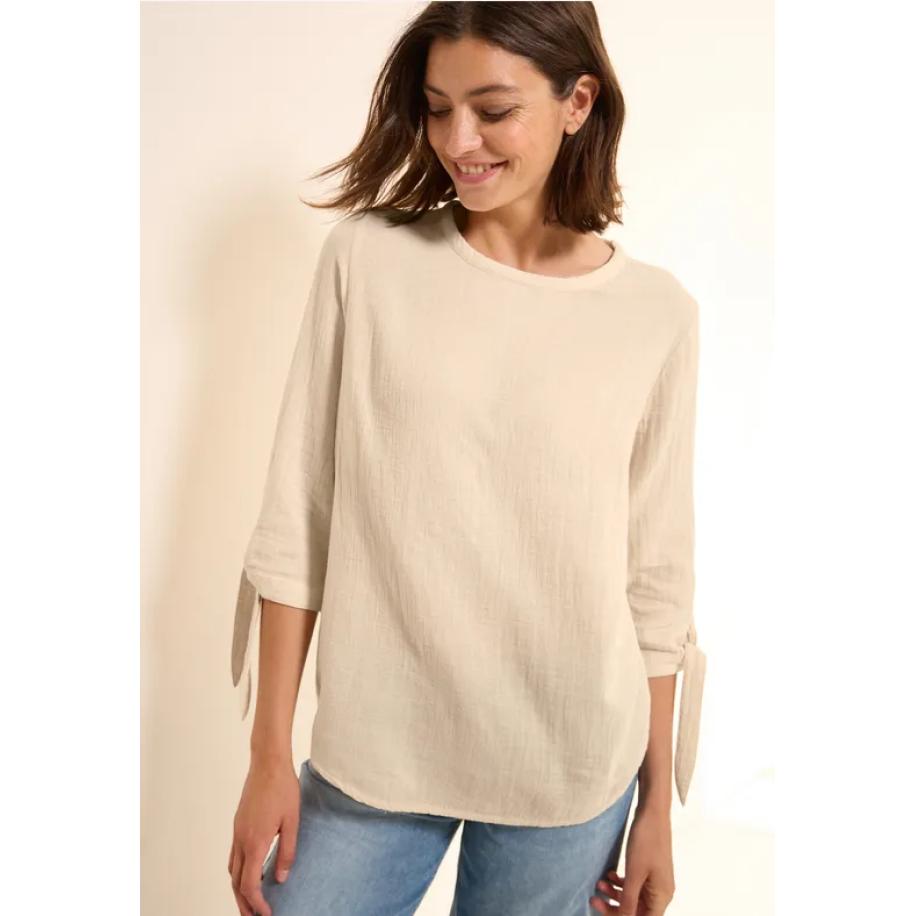 CECIL Mousseline blouse Bruin