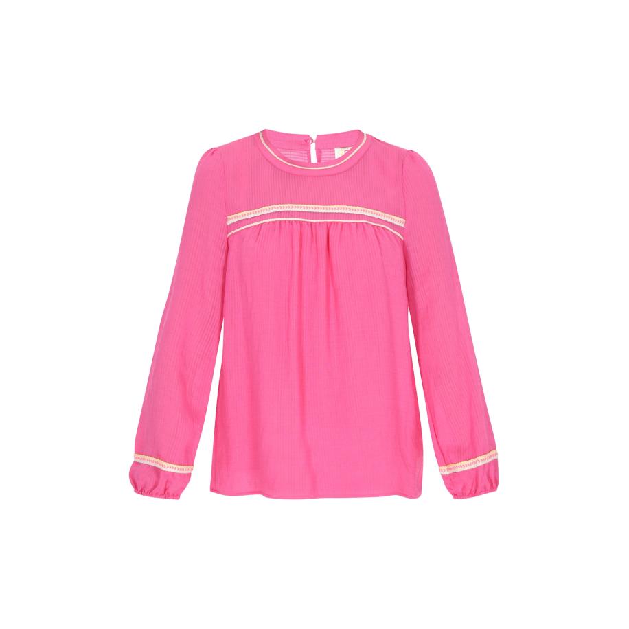 IZIA IZIA Blouse pasteelgeel / pink -