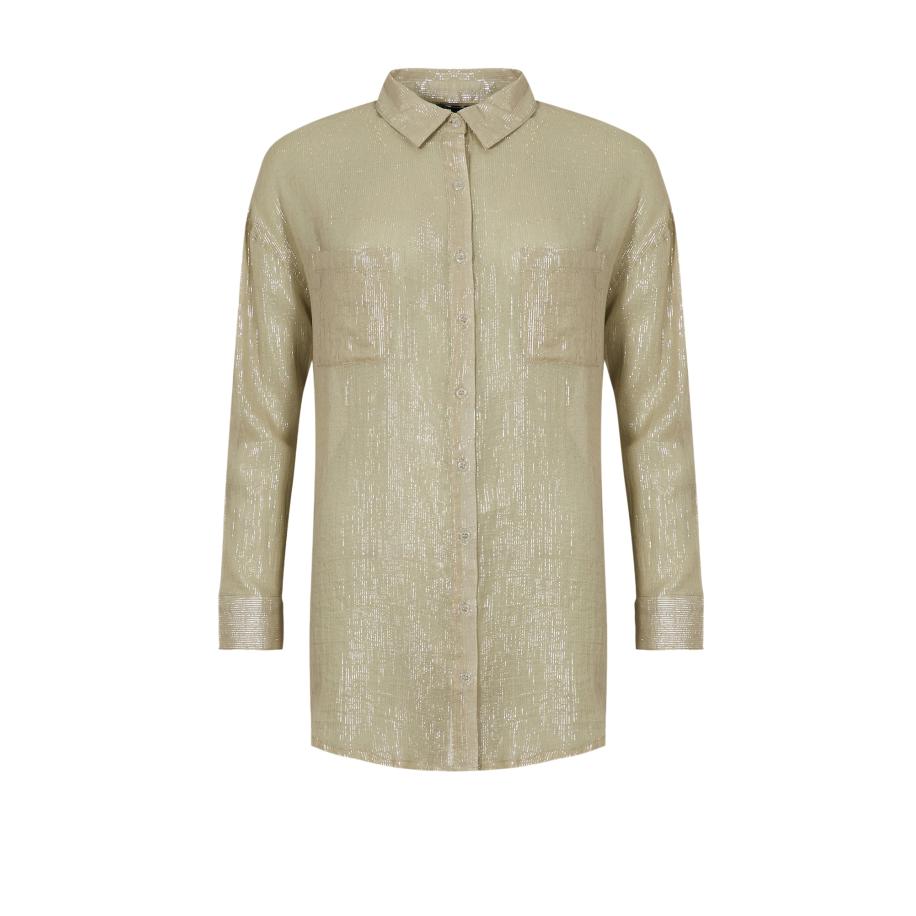 South Beach South Beach Blouse olijfgroen -