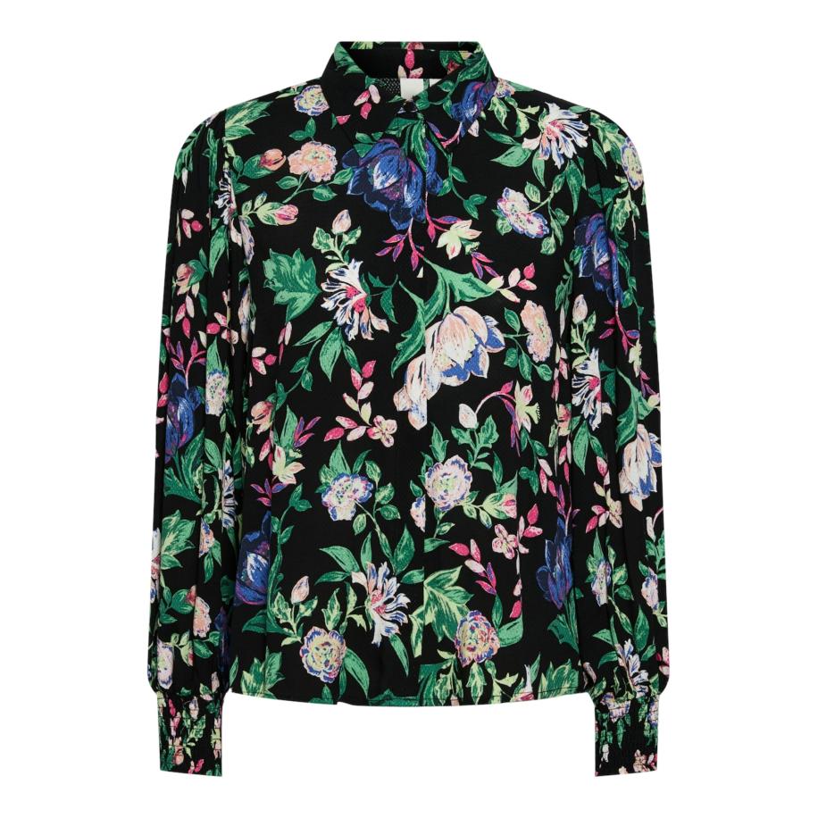 YAS YAS Blouse YASALIRA beige / blauw / groen / zwart -