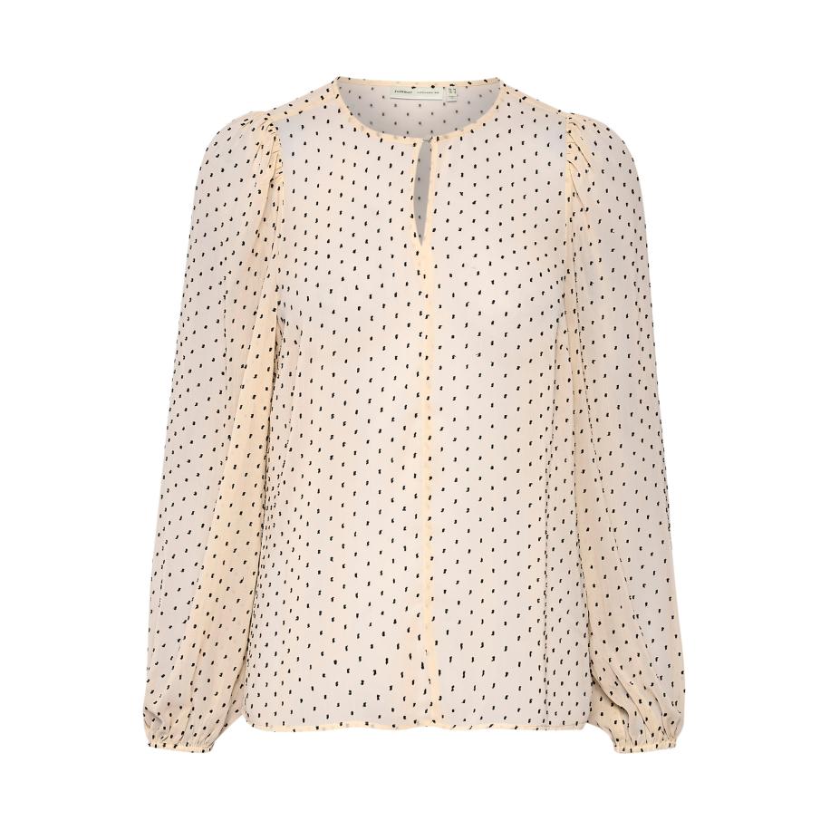 InWear InWear Blouse Ibi crème / zwart -