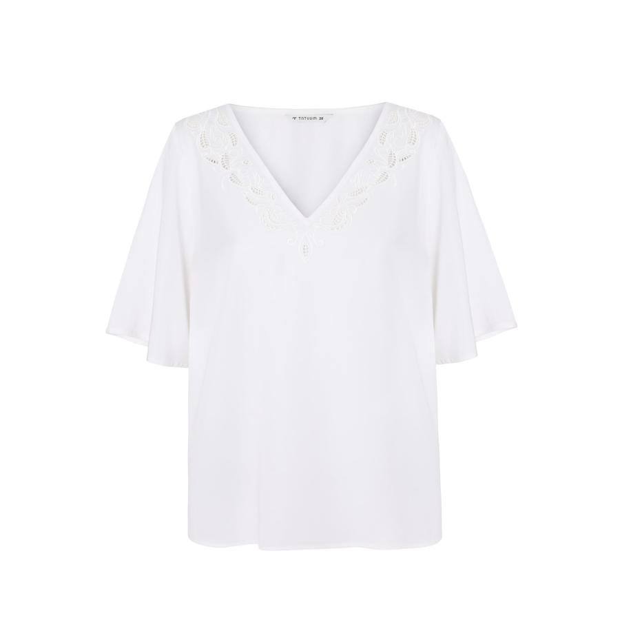 TATUUM TATUUM Blouse Dissia wit -