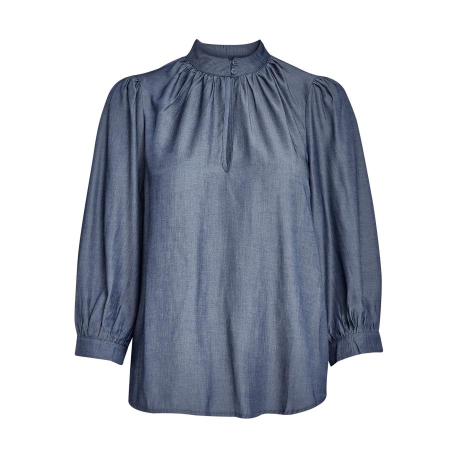 Minus minus Blouse Kelsy donkerblauw -