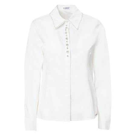 Influencer Influencer Blouse zwart / wit
