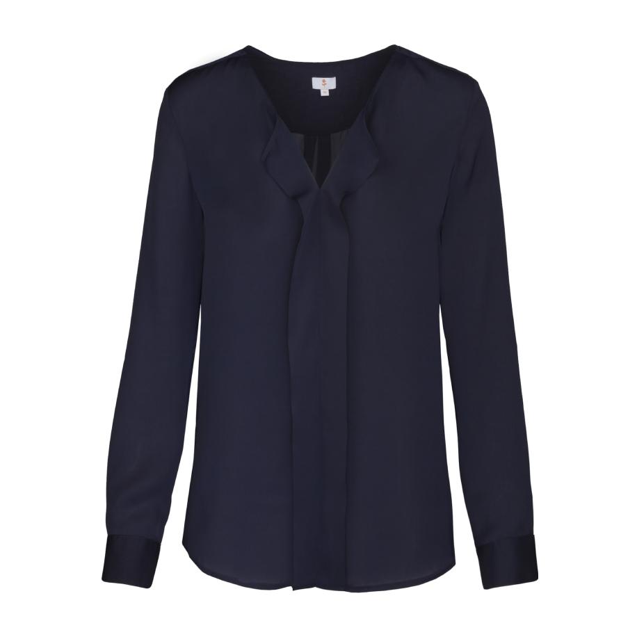 Seidensticker SEIDENSTICKER Blouse Schwarze Rose navy -