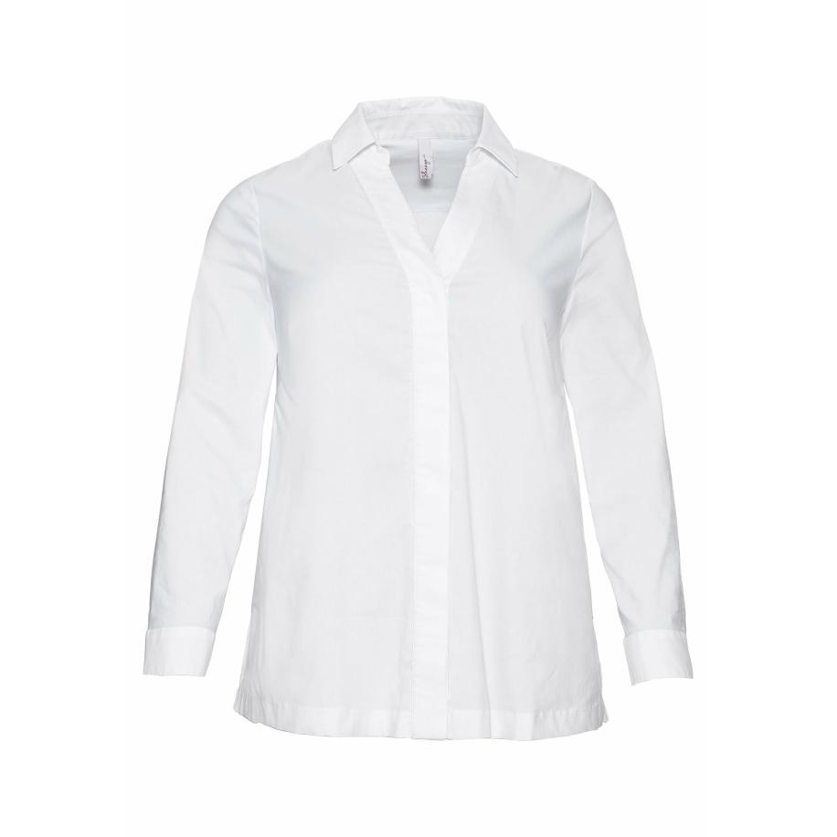 SHEEGO Blouse wit Wit