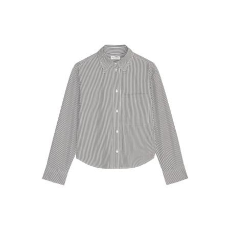 Marc O'Polo Marc OPolo Blouse donkergrijs / wit