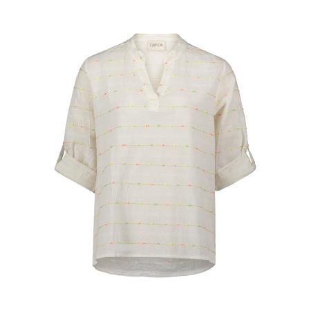 Cartoon Blouse gemengde kleuren / wolwit