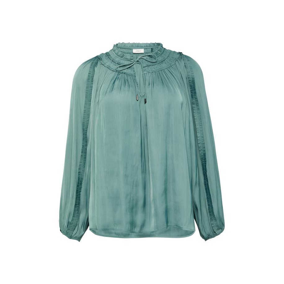s.Oliver BLACK LABEL s.Oliver BLACK LABEL Blouse jade groen -