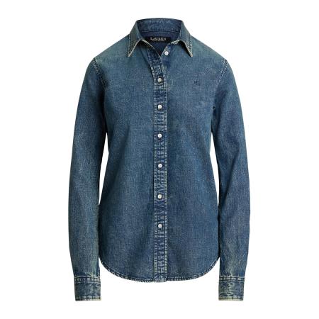 Lauren Ralph Lauren Lauren Ralph Lauren Blouse blauw denim