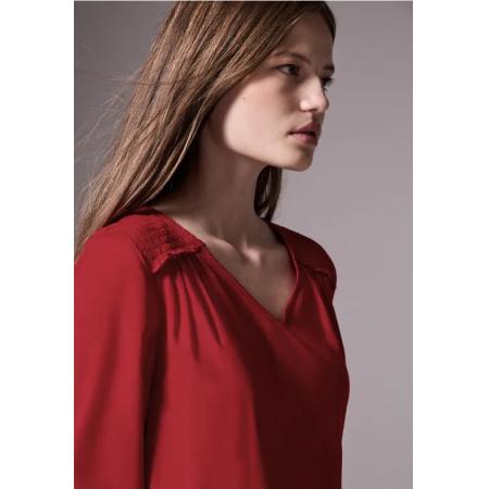 Street One Blouse met smokdetail