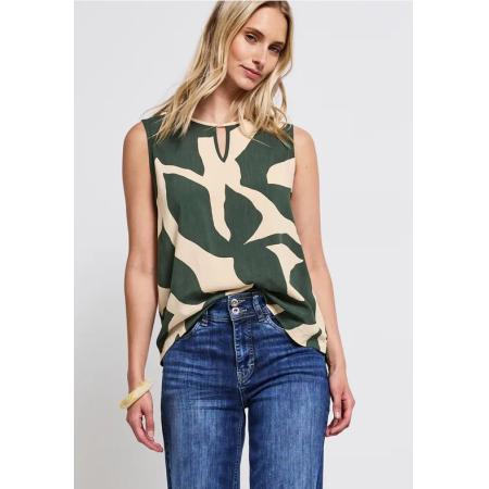 Street One Gedessineerde blouse top