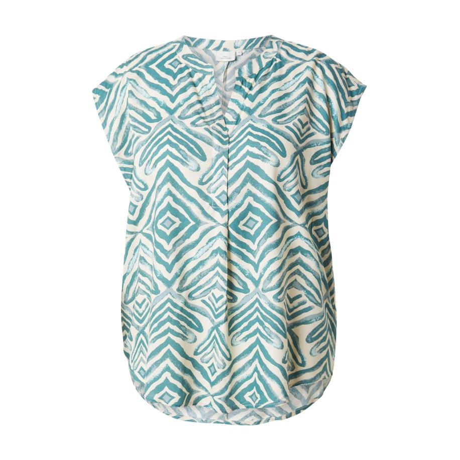 Only Carmakoma ONLY Carmakoma Blouse CARSHILLA petrol / wit -