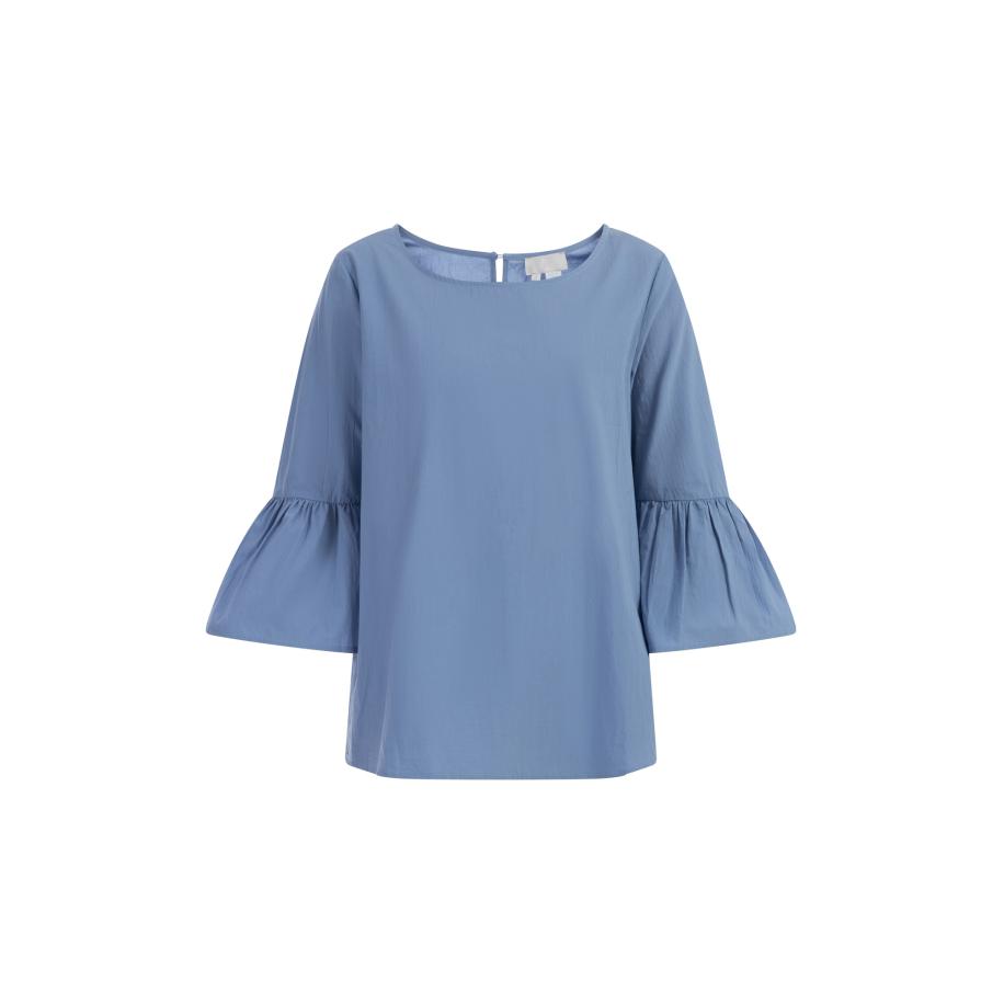 RISA RISA Blouse duifblauw -