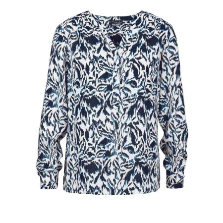 Goldner Goldner Blouse blauw / marine / wit