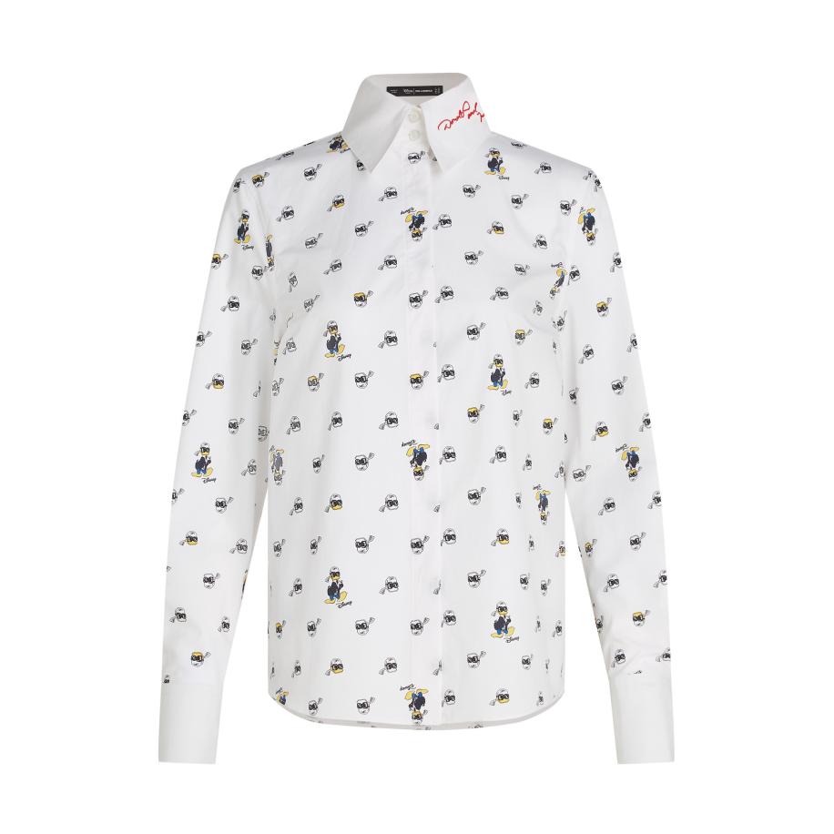 Karl Lagerfeld Karl Lagerfeld Blouse Disney x Karl Lagerfeld blauw / geel / zwart / wit -