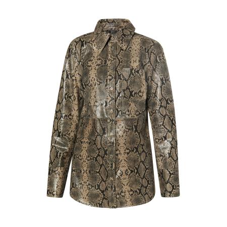 Faina faina Blouse beige / bruin / zwart