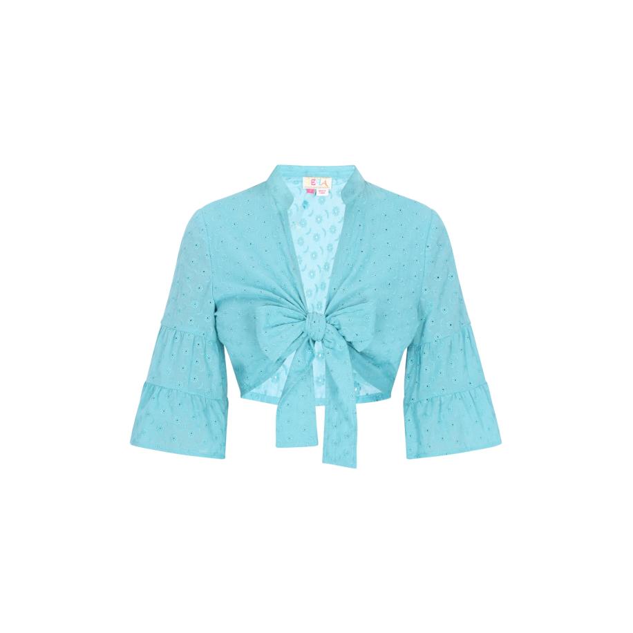 IZIA IZIA Blouse Festival aqua -