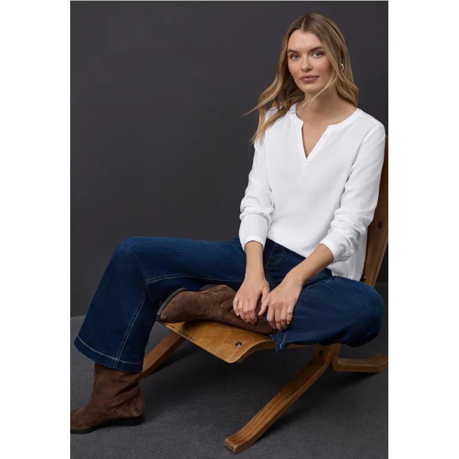 Street One Tuniek in effen kleur Wit