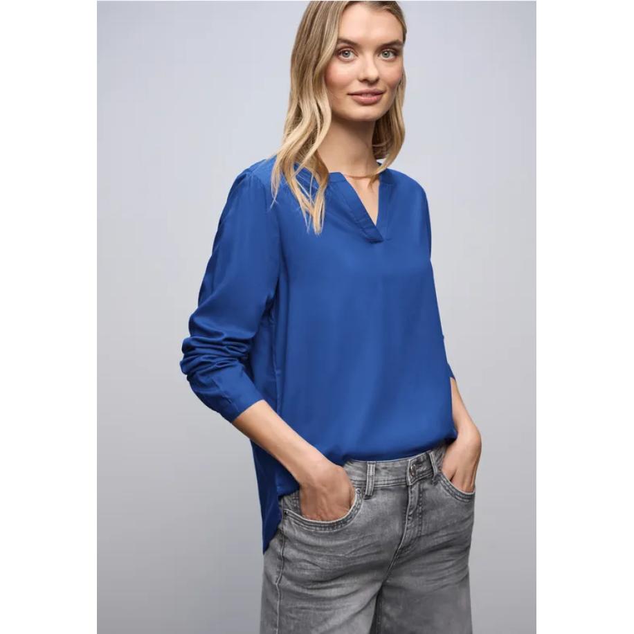 Street One Tuniek in effen kleur - Blauw