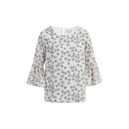 Usha Usha Blouse zwart / wolwit