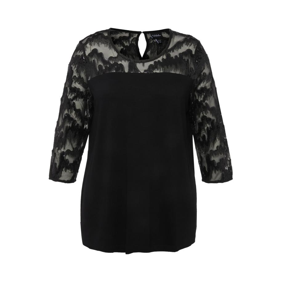 Ulla Popken Ulla Popken Blouse zwart -