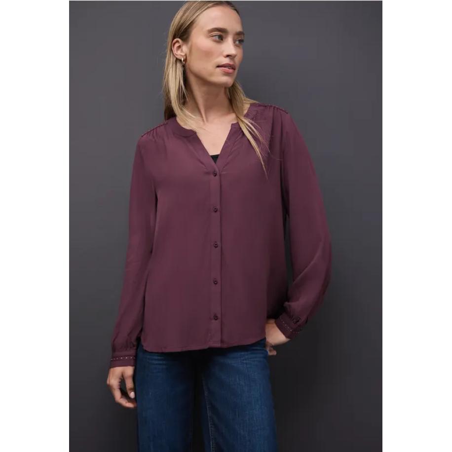 Street One Tuniek met studs Rood