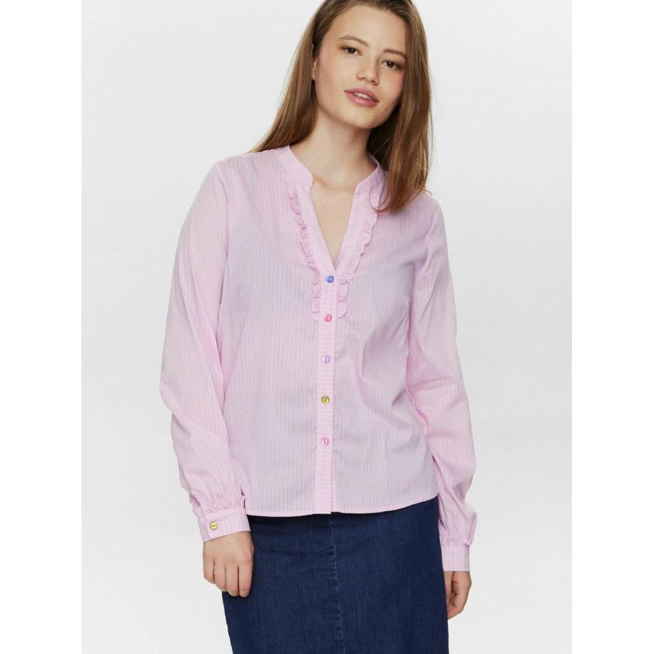 Nümph NÜMPH Blouse Farrah opaal / pink / rosa -