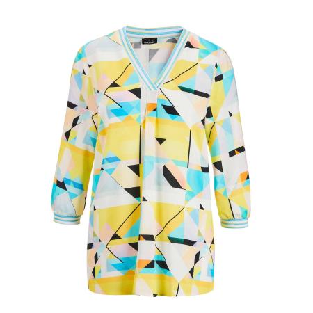 Goldner Goldner Tuniek crème / lichtblauw / geel