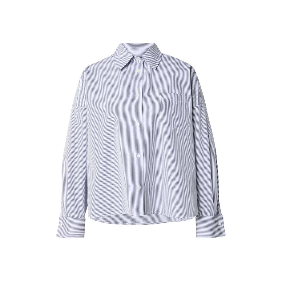 Weekend Max Mara Weekend Max Mara Blouse ARTURO blauw / wit -