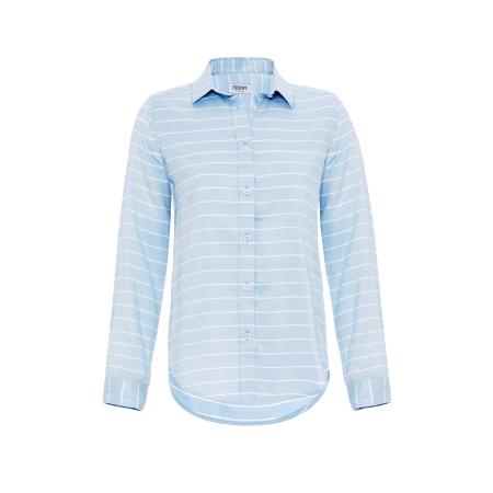 Moxx Paris Blouse blauw / wit