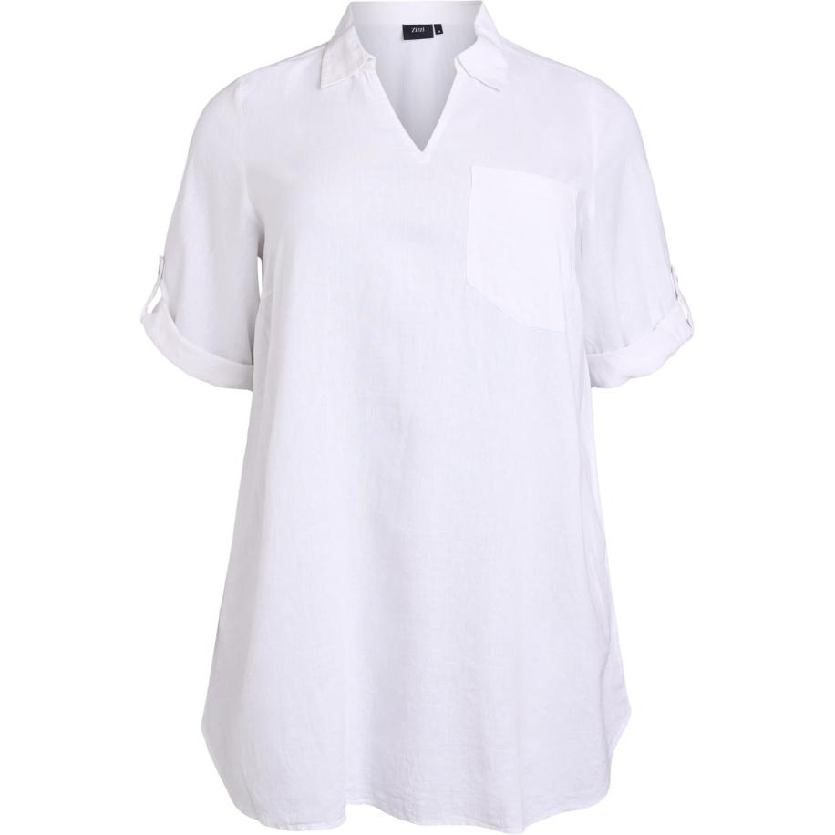 Zizzi Zizzi Tuniek Vlina wit -