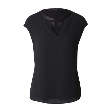 Comma COMMA Shirt zwart