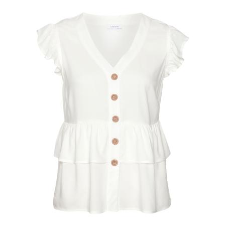 Lascana LASCANA Blouse parelwit