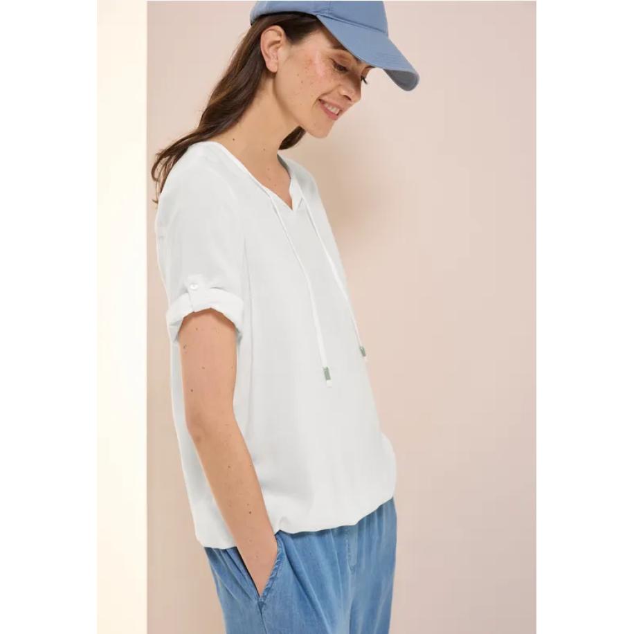 CECIL Tuniek in effen kleur Wit