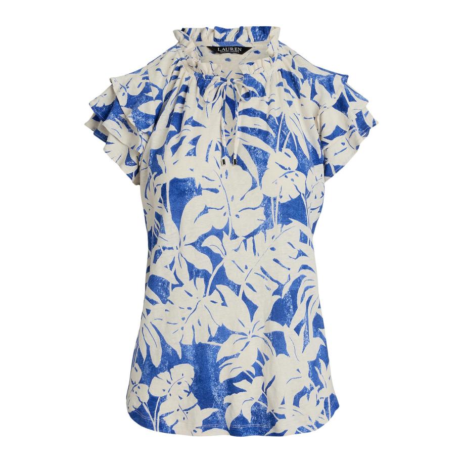 Lauren Ralph Lauren Lauren Ralph Lauren Blouse blauw / wit -