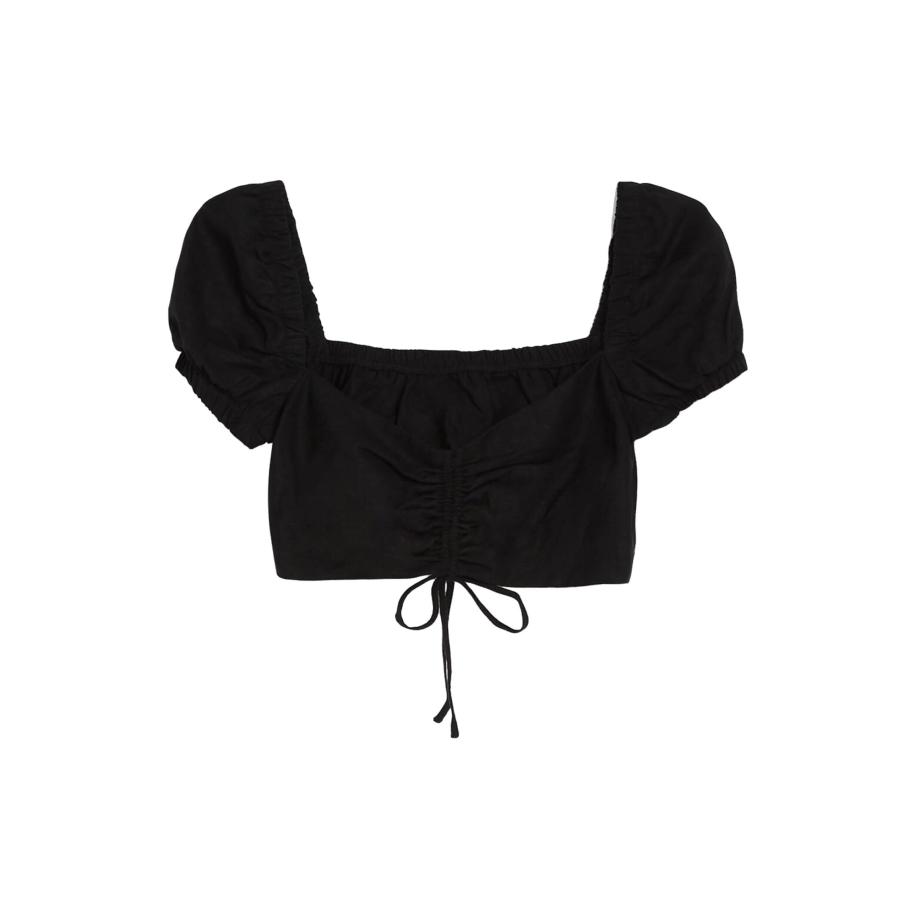 Bershka Bershka Blouse zwart -