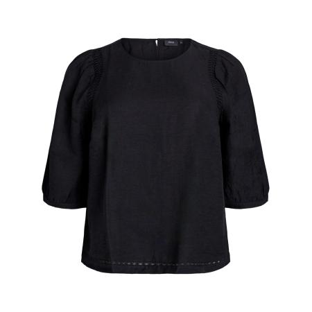 Zizzi Zizzi Blouse Moline zwart