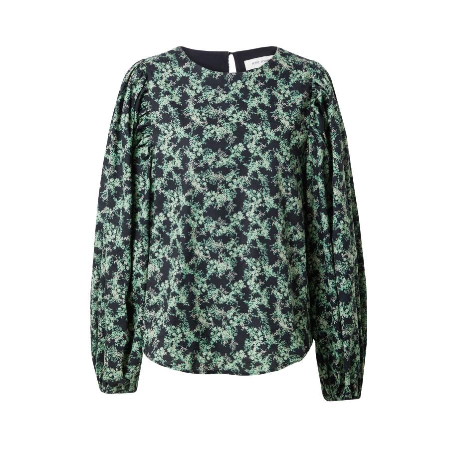 Sofie Schnoor Sofie Schnoor Blouse lichtgroen / pastelroze / zwart -