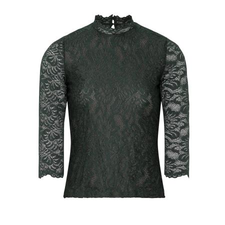 Spieth & Wensky SPIETH & WENSKY Klederdracht blouse Amberg donkergroen