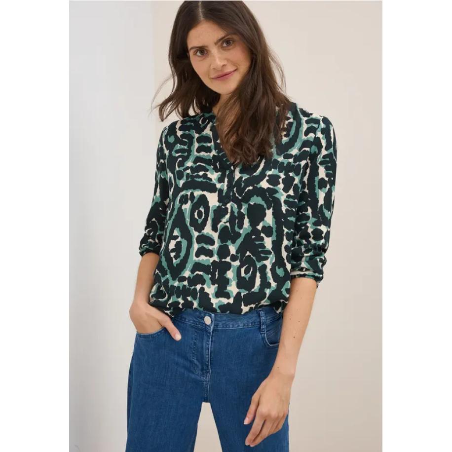 CECIL Tuniek met patroon Groen