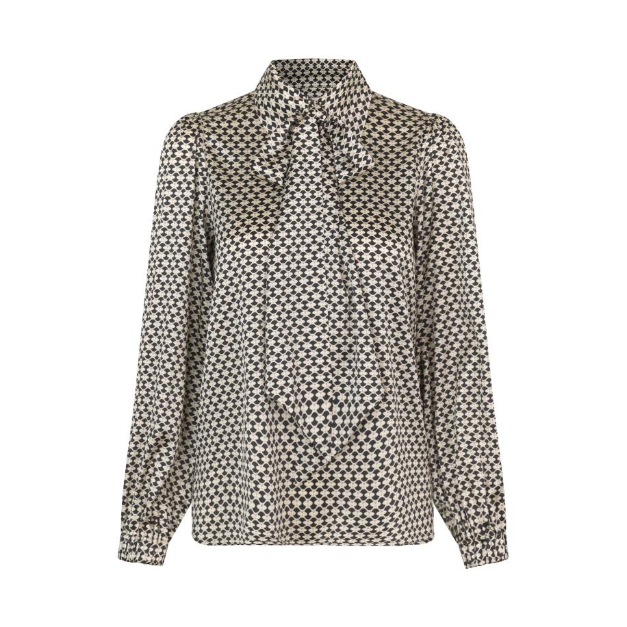 Dea Kudibal Dea Kudibal Blouse grijs / zwart / offwhite -