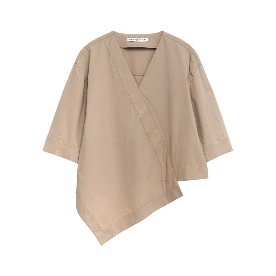 Adolfo Dominguez Adolfo Dominguez Blouse taupe -