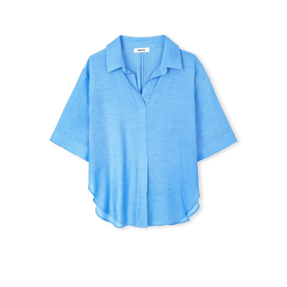 Ipekyol Ipekyol Blouse blauw -